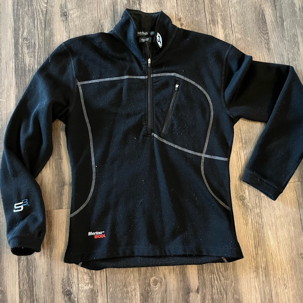 Scent Shield Scent Blocker Quarter Zip Merino Wool Base Layer S3